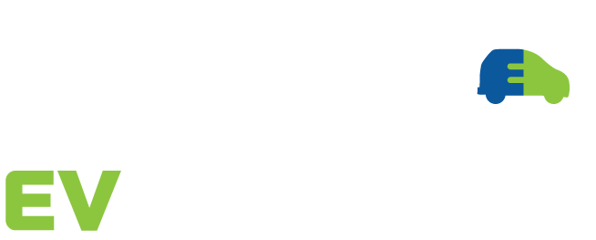 STG EV logo white